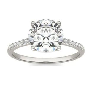 Not for sale 2.07 CTW Engagement Ring in 14K White Gold.